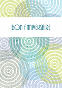 Ronds color&eacute;s pour un 40e anniversaire